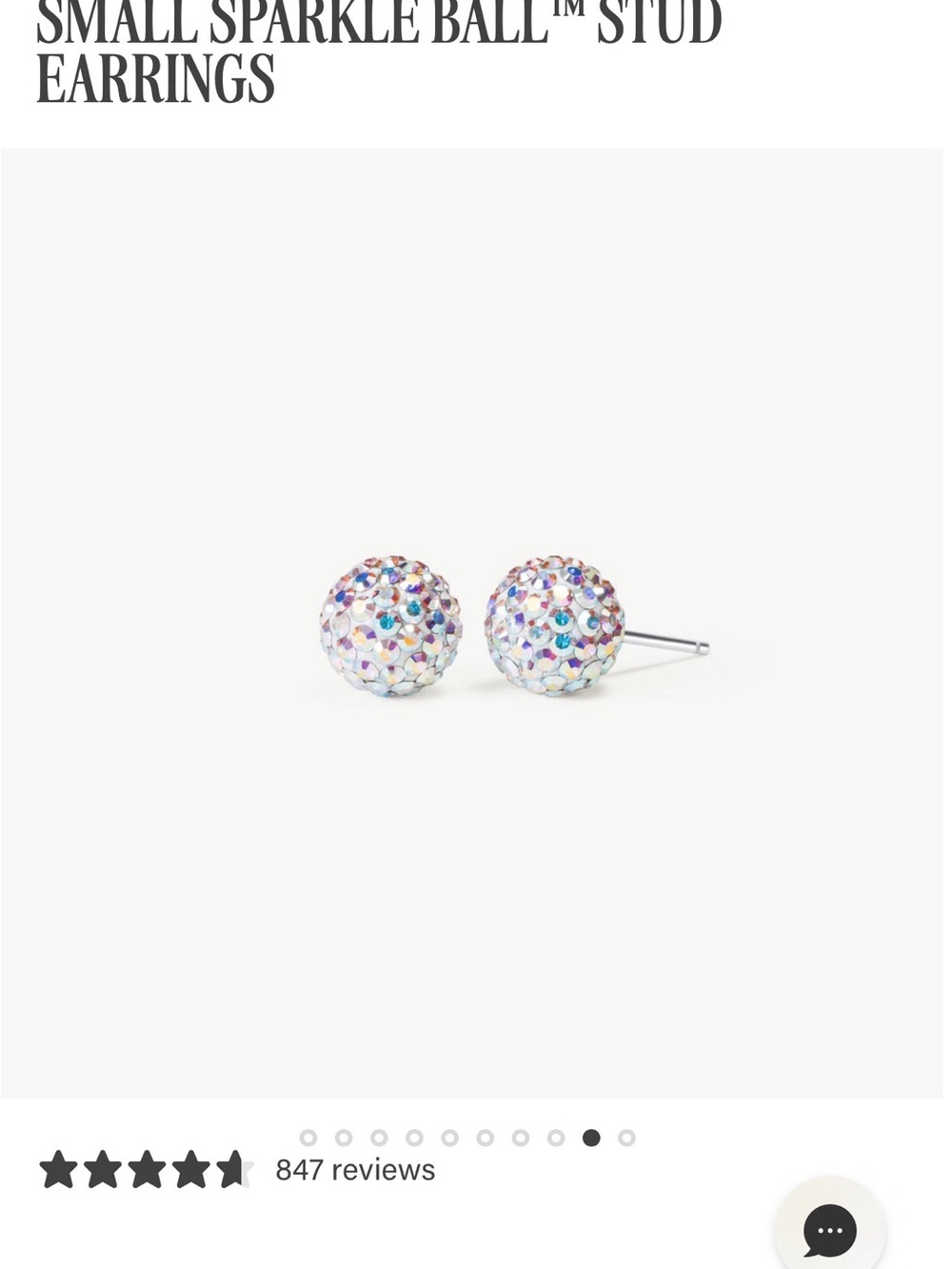 Hillberg&Berk small sparkle stud earrings- Never worn